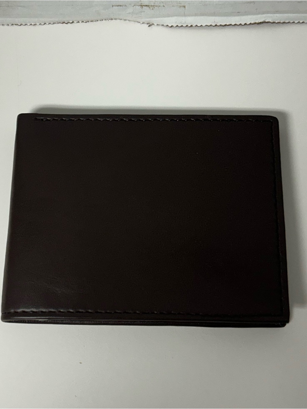 NEW Kiko Leather Men's Genuine Leather Bifold Wallet - Brown